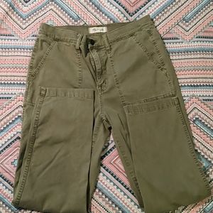 Madewell Stovepipe Fatigue Pants Size 30